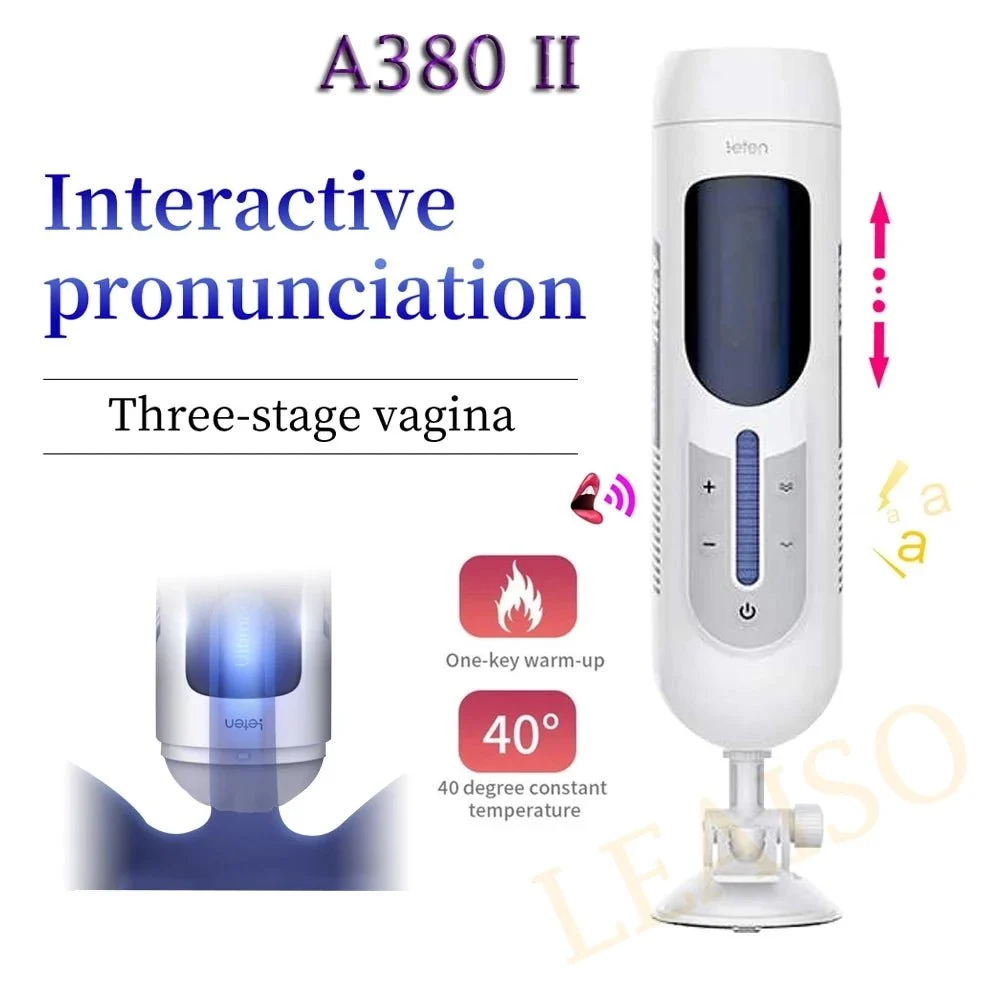 Leten A380 II Hands Free 10 Kinds Modes High Speed Piston Voice Interactive Leten A380 II