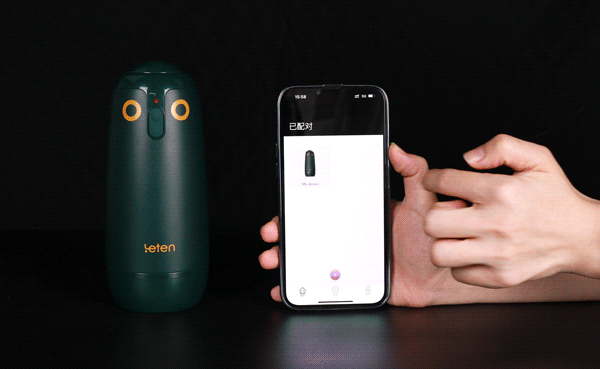 Leten APP Control Voice Interactive Sucking Masturbator Leten Birds
