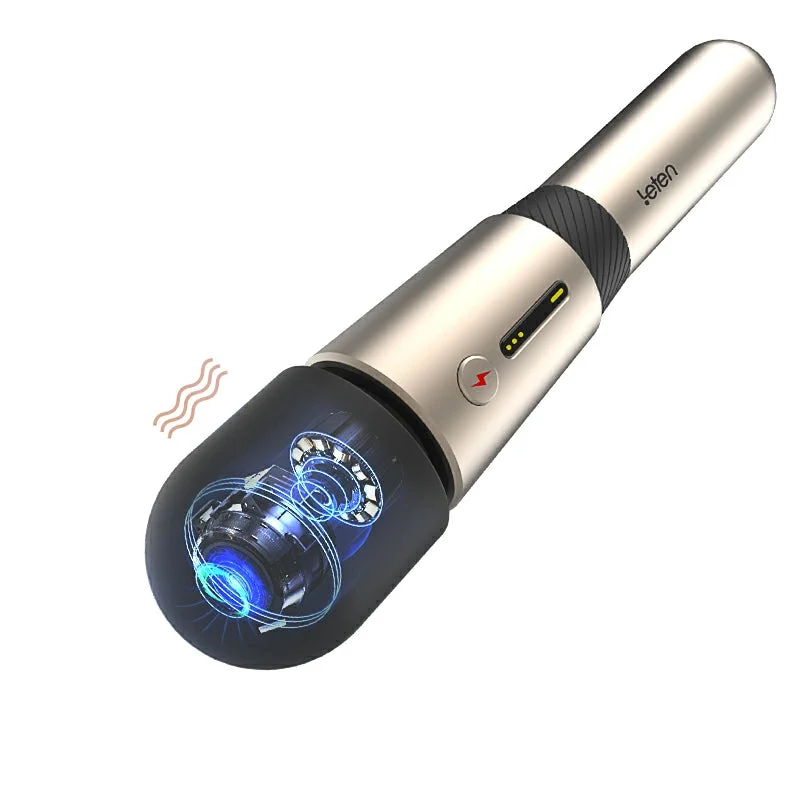 Leten Lightning Pro Gold - AV-Stabvibrator der 3. Generation Leten Lightning Pro Gold - 3rd Generation AV Wand Vibrator – Bild 3