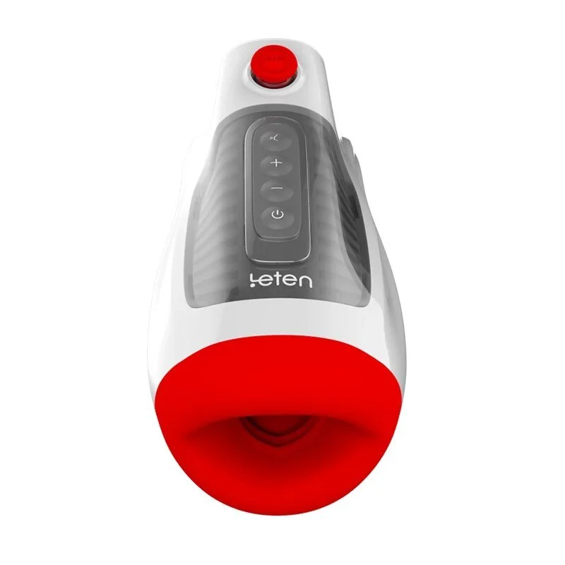 Leten SM 330 - Masturbateur automatique avec fonction de vibration, succion et gémissement Leten Deep Throat Air Control Vacuum Sucking Blowjob Masturbator – Image 8