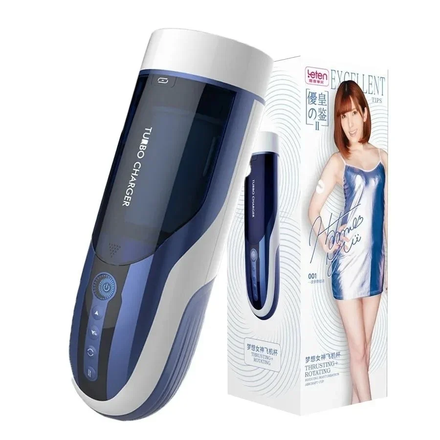 Leten Turbo Charger - 460 Turns/Minute Rotation Fit For Any Penis Sizes Leten Turbo Charger - 460 Turns/Minute Rotation Fit For Any Penis Sizes