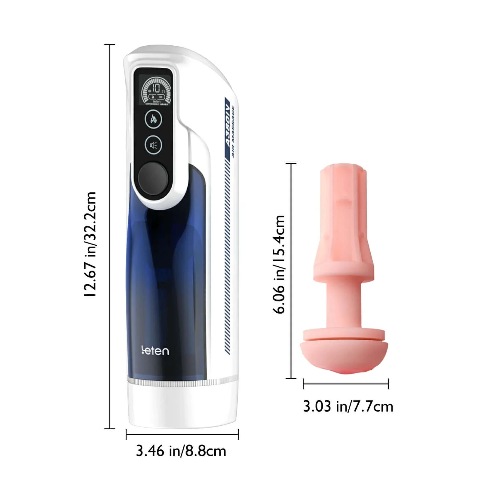 Leten A380 IV - Swinging Piston 10 Thrusting Smart Heating Male Masturbator Leten A380 IV - Swinging Piston 10 Thrusting Smart Heating Male Masturbator - Image 2