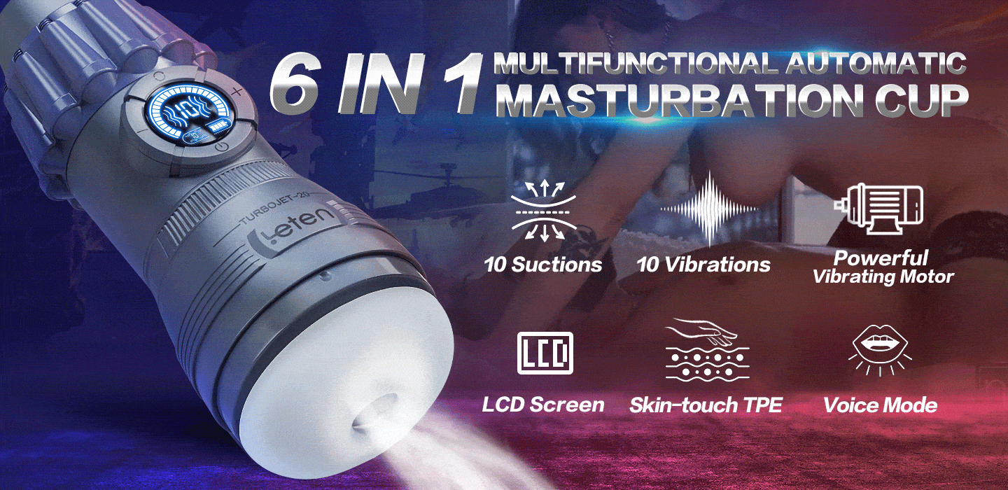 Leten Turbojet-20 Deep Throat Suction & Strong Vibration Masturbator Leten Turbojet-20 Deep Throat Suction & Strong Vibration Masturbator