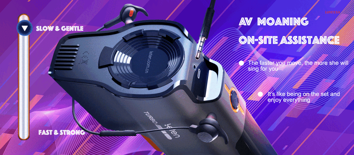 Leten Turbo 10 Telescopic Vibration Modes Masturbator Cup