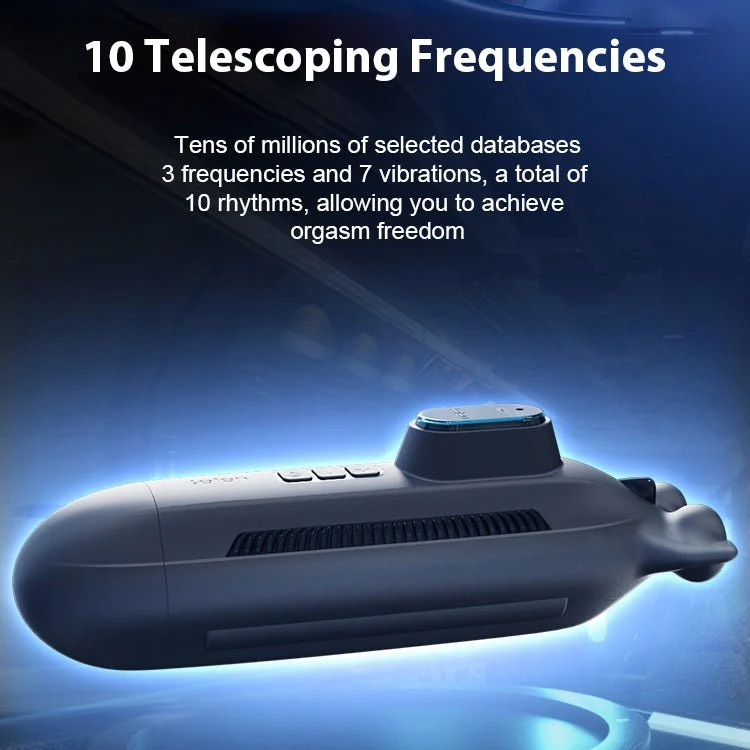 Leten Submarine Telescopic Vibration Sound Masturbation Cup Leten Submarine Telescopic Vibration Sound Masturbation Cup - Image 6